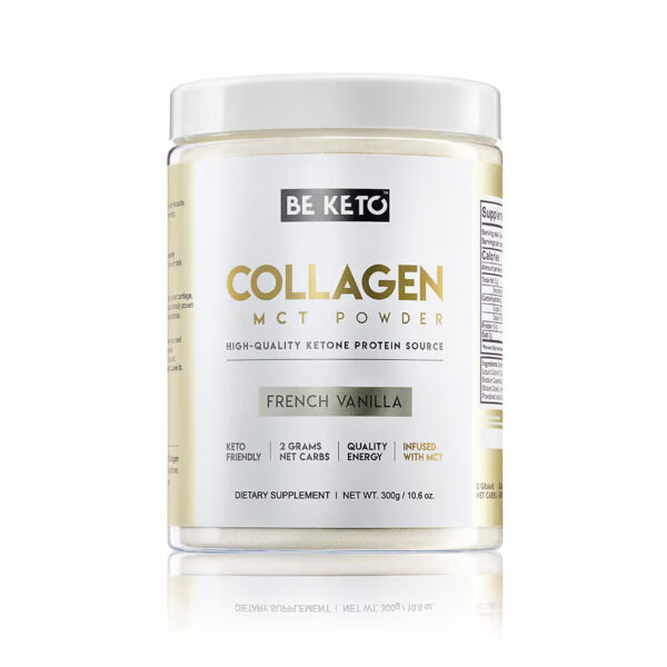 Keto Kolagen z olejem MCT – Francuska Wanilia 300g