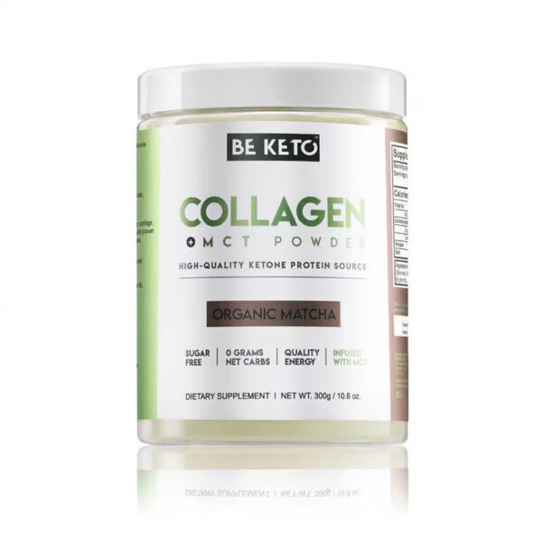 Keto Kolagen z olejem MCT – Matcha 300G