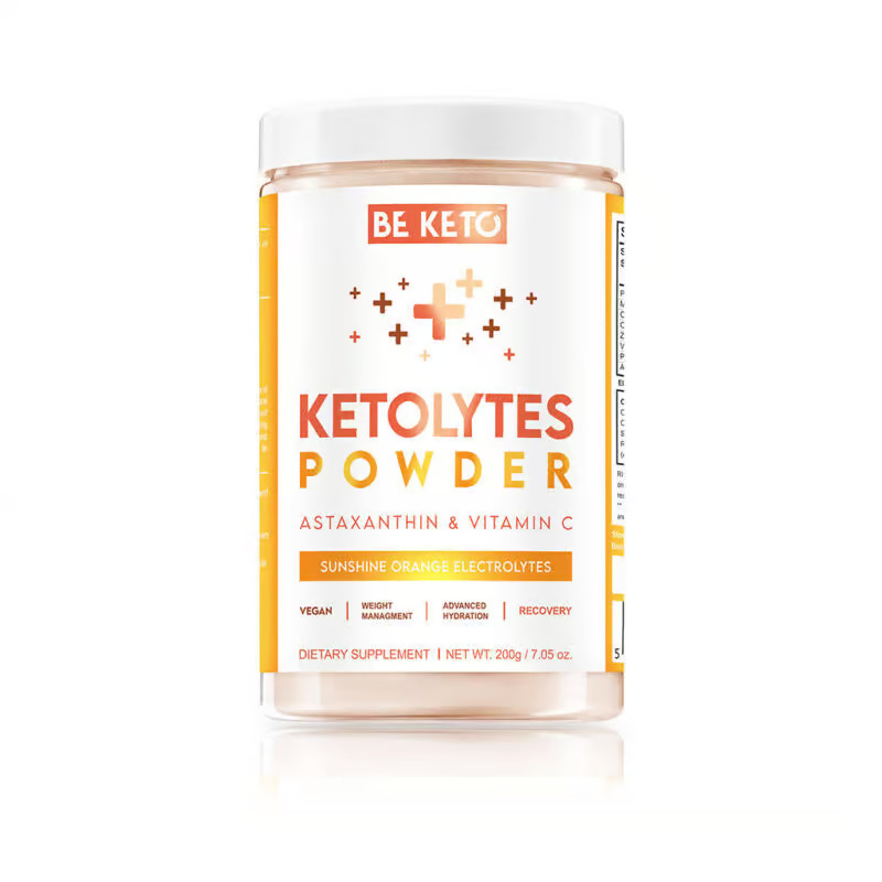 Elektrolity Ketolytes w Proszku – Słoneczna Pomarańcza 200g