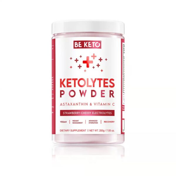 Elektrolity Ketolytes w Proszku – Wiśnia-Truskawka 200g