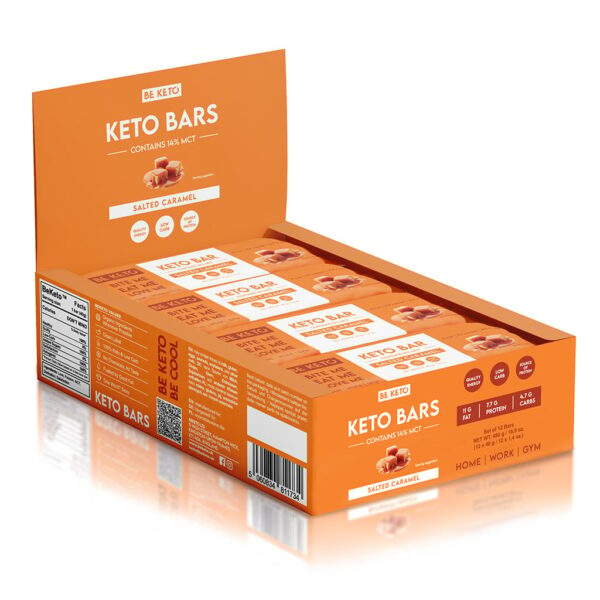 Keto Baton – Waniliowe Brownie 40g Zestaw 12 sztuk