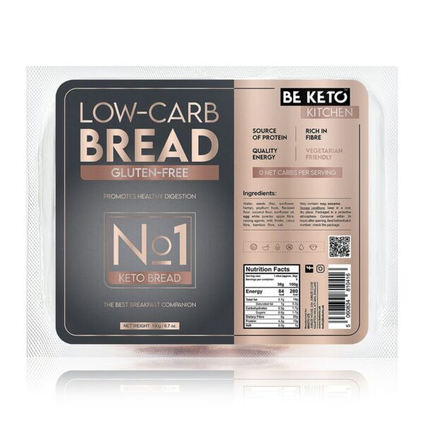 Keto Chleb Bezglutenowy 190g